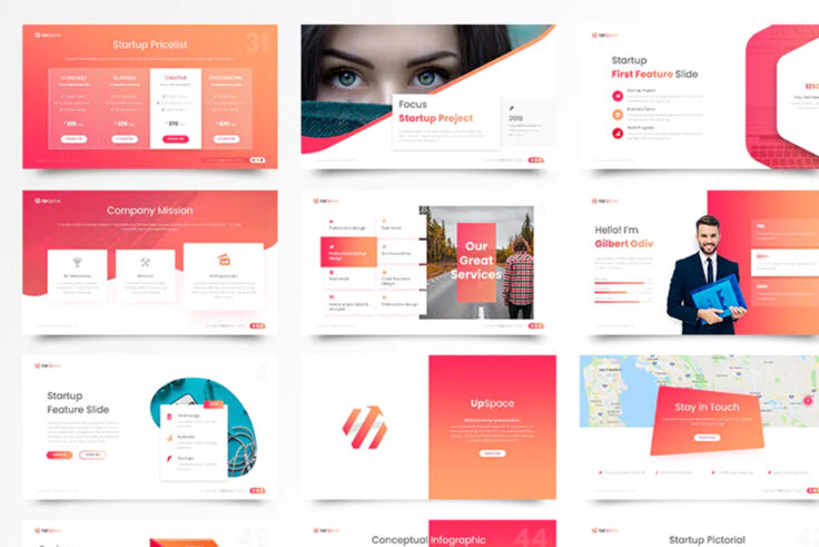 View Information about UpSpace Presentation Template