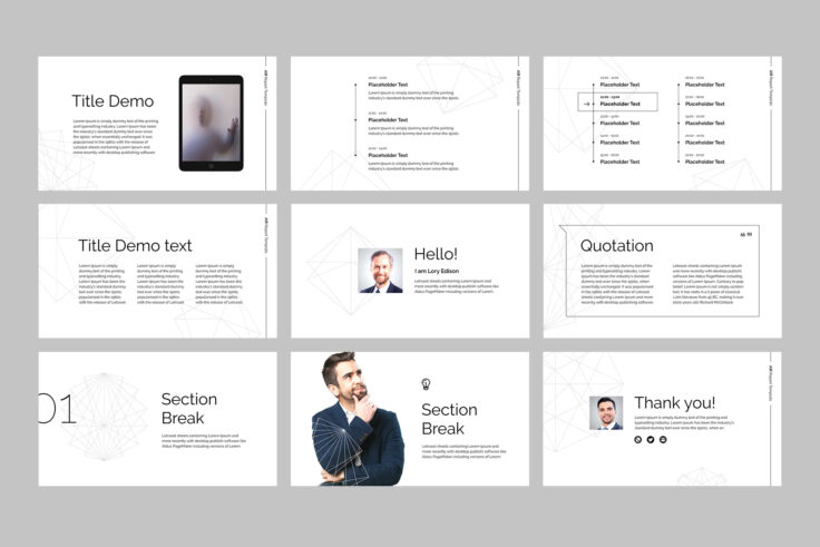 View Information about Air Presentation Template