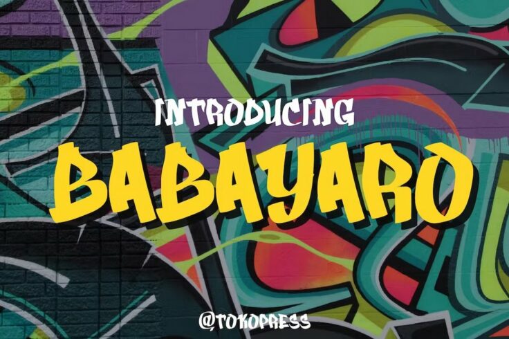 View Information about BABAYARO Bold Graffiti Font