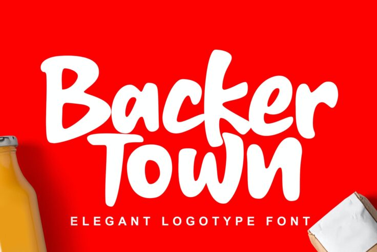 View Information about Backer Town Font