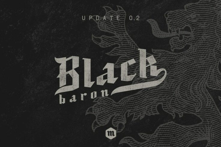 View Information about Black Baron Font