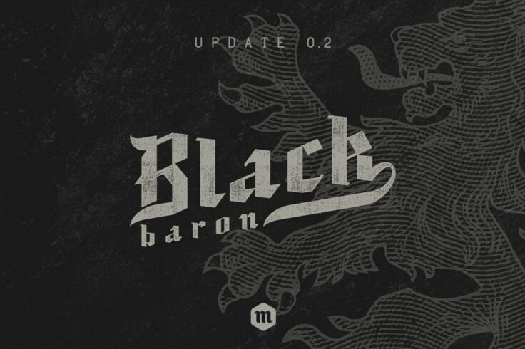 View Information about Black Baron Gothic Font