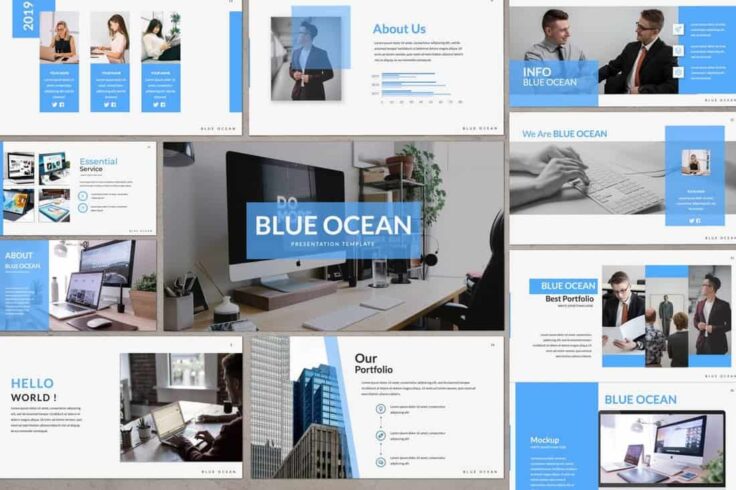 View Information about Blue Ocean Presentation Template