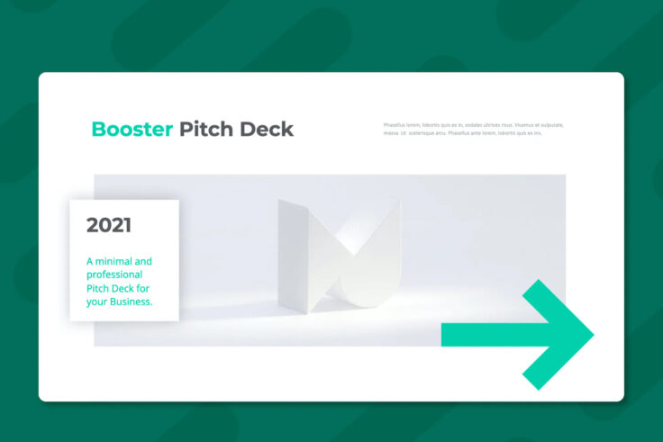 View Information about Booster Minimal Pitch Deck Template