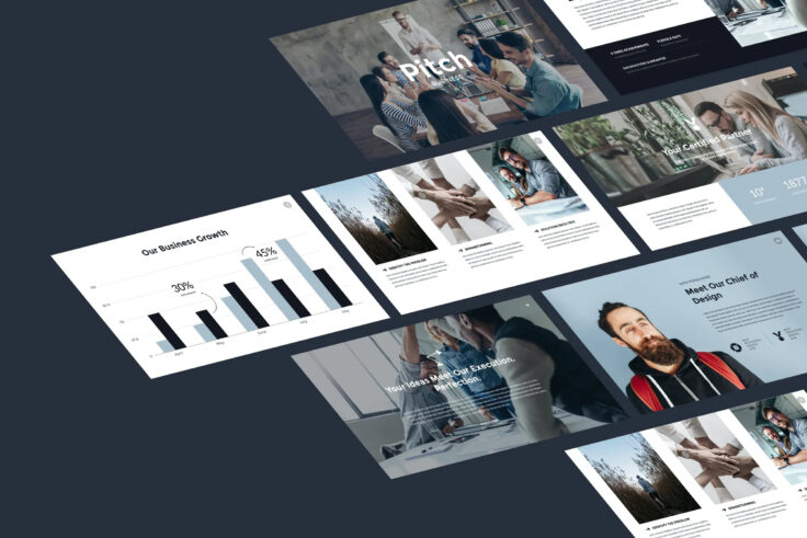 View Information about Business Pitch Presentation Template