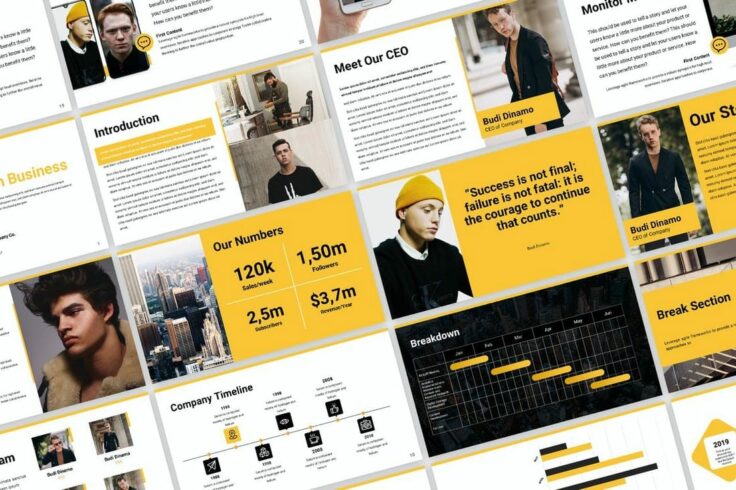 View Information about Business Proposal Pitch Deck Template