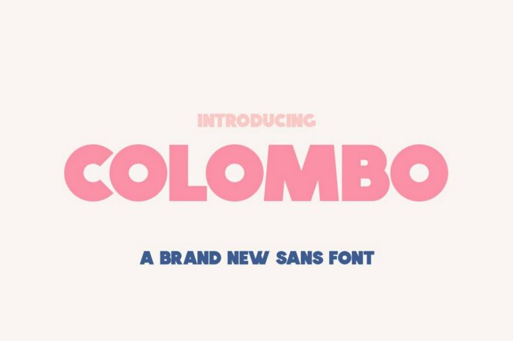 View Information about Colombo Sans Font