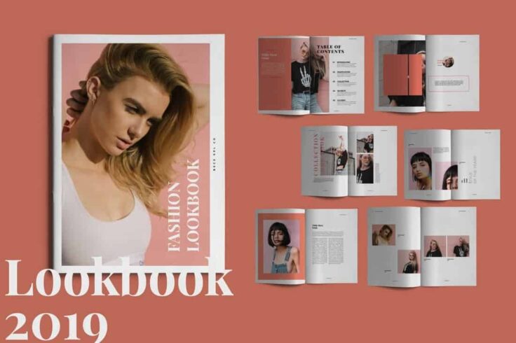 View Information about Coral Look Book Template
