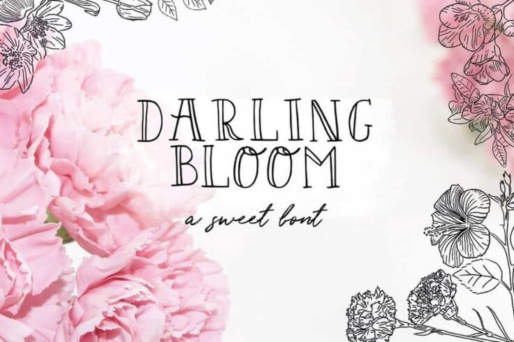 View Information about Darling Bloom Feminine Font