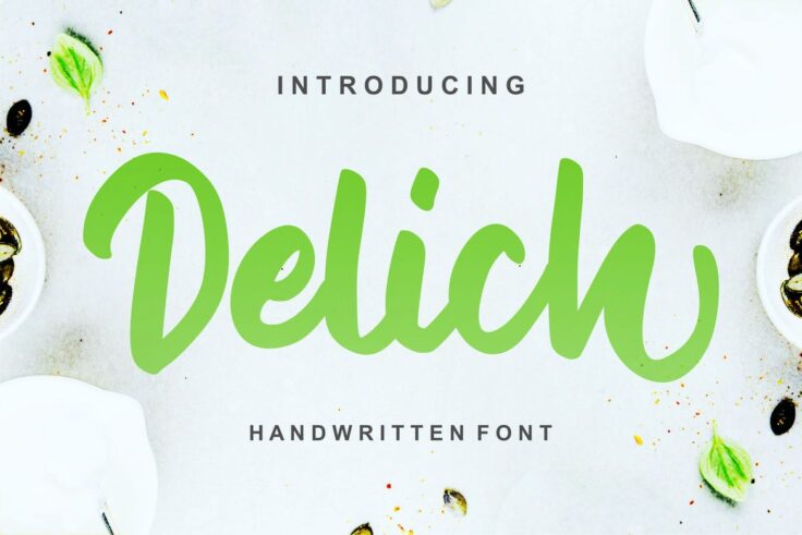 View Information about Delich Font