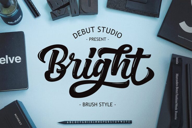 View Information about Bright Script Font