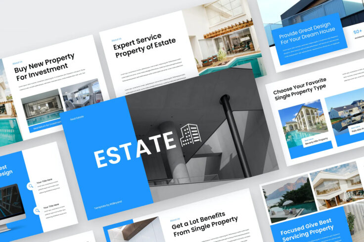 View Information about Estate Presentation Template