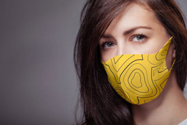 35+ Face Mask Mockup Templates & Overlays