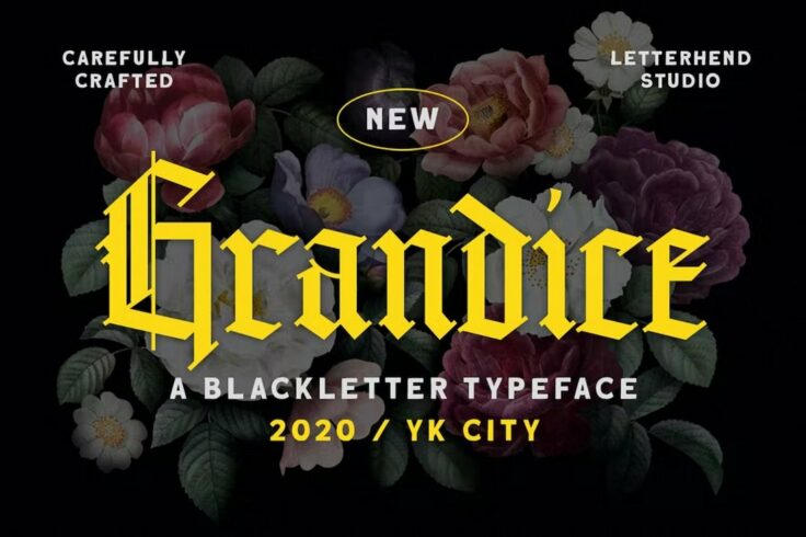 View Information about Grandice Font