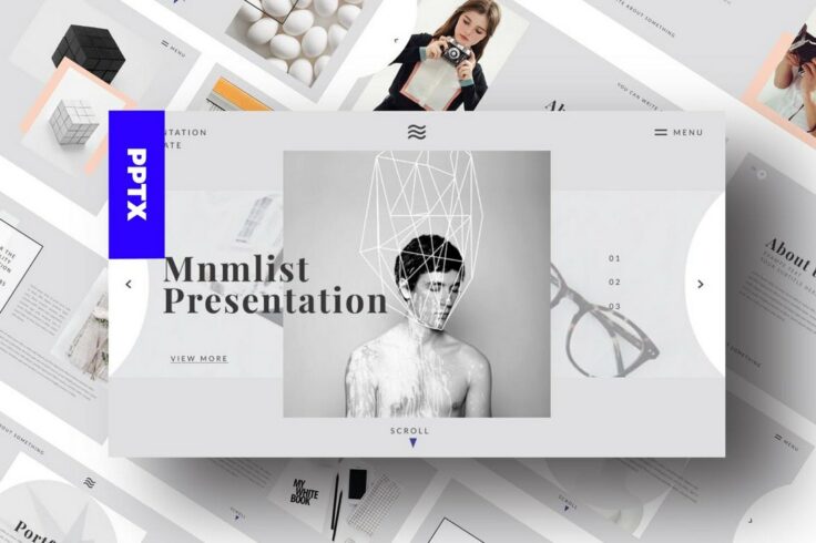 View Information about GREY Presentation Template