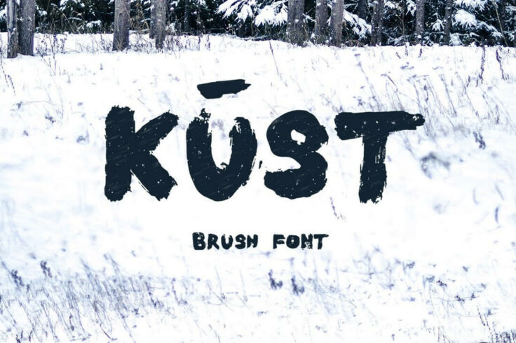 View Information about Kust Brush Font