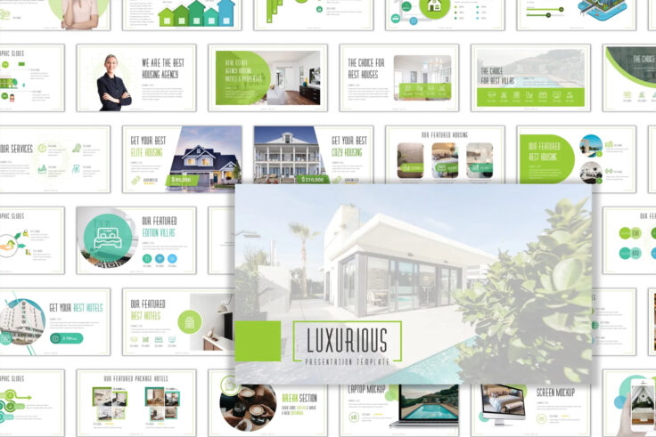 View Information about Luxurious Presentation Template
