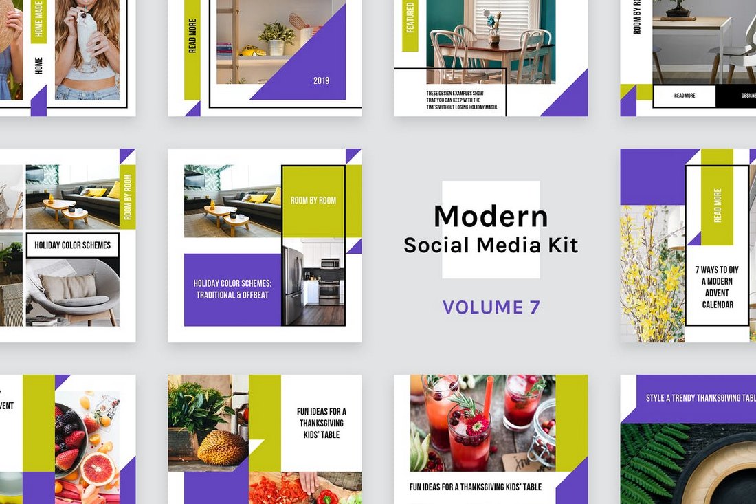 Modern Social Media Kit