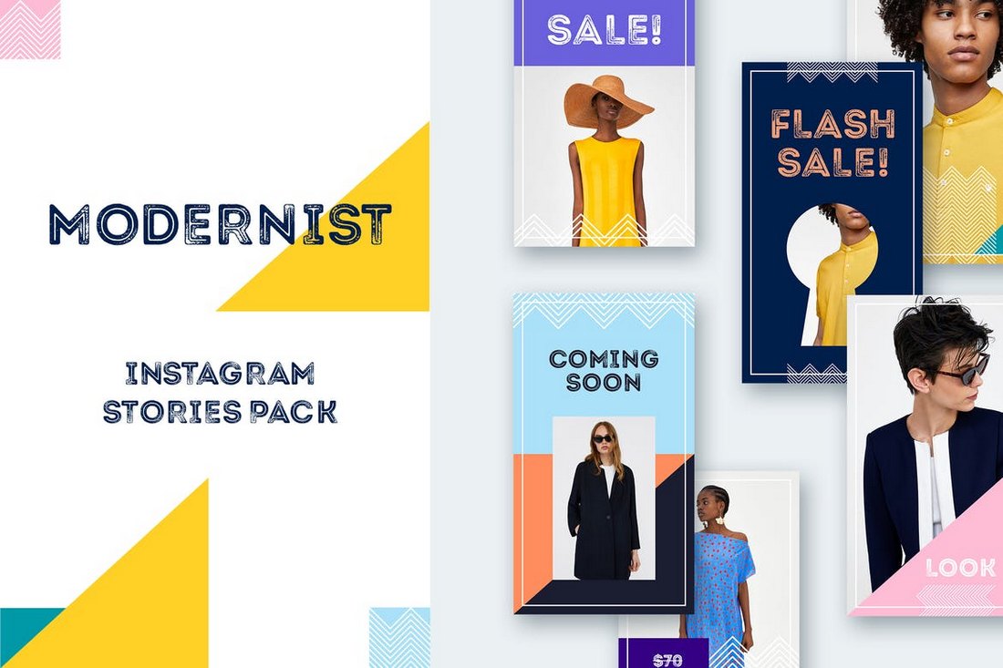 Modernist Instagram Stories Pack