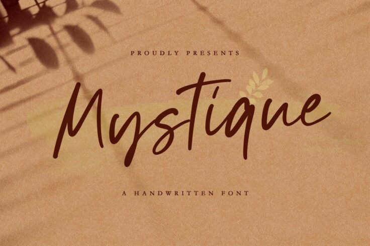 View Information about Mystique Luxury Signature Font