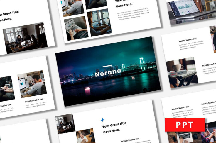 View Information about Norana Simple Presentation Template