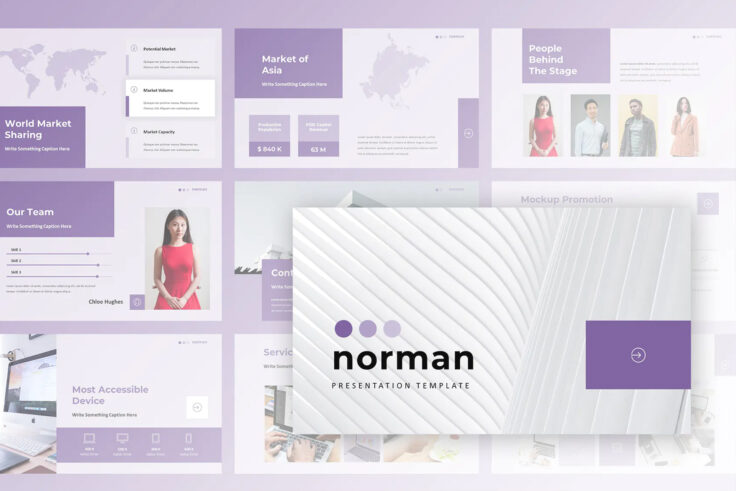 View Information about Norman Presentation Template