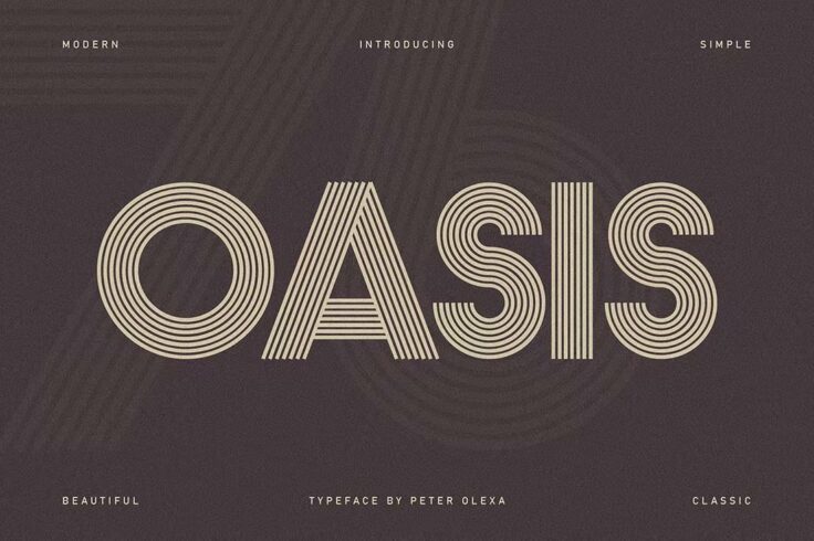 View Information about Oasis Font