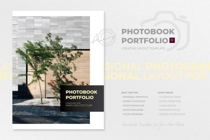View Information about PhotoBook & Portfolio Book Template