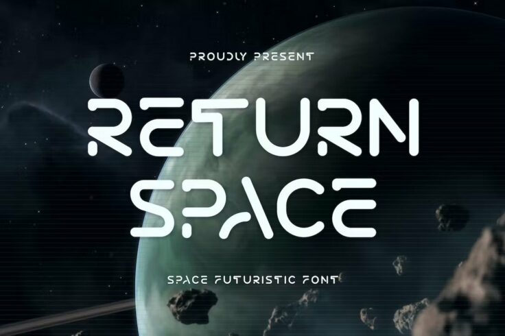 View Information about Return Space Futuristic Font