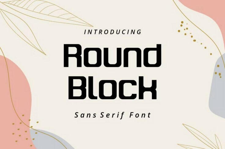 View Information about Round Block Font