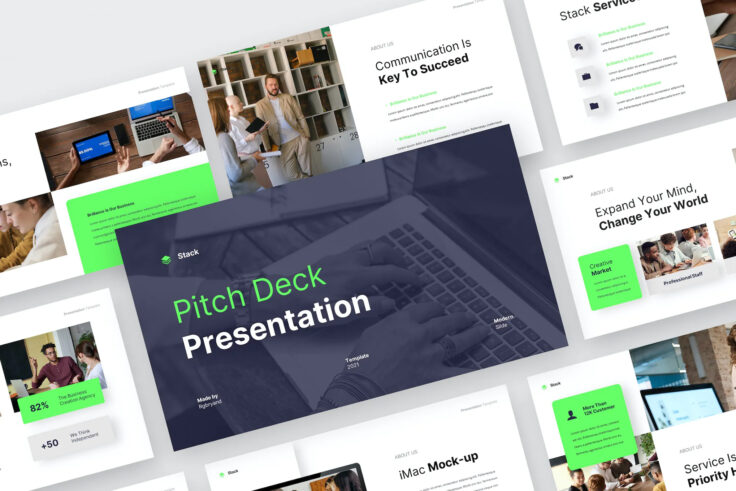View Information about STACK Pitch Deck Template