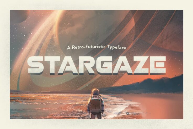 View Information about Stargaze – Modern Space Font
