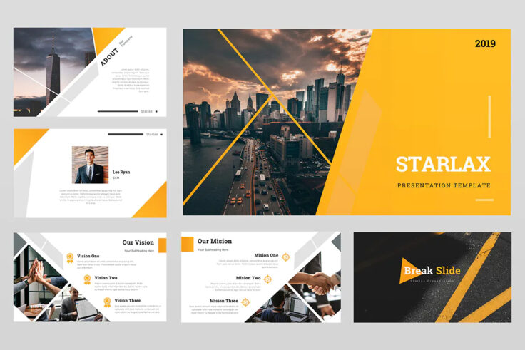 View Information about Starlax Pitch Deck Template