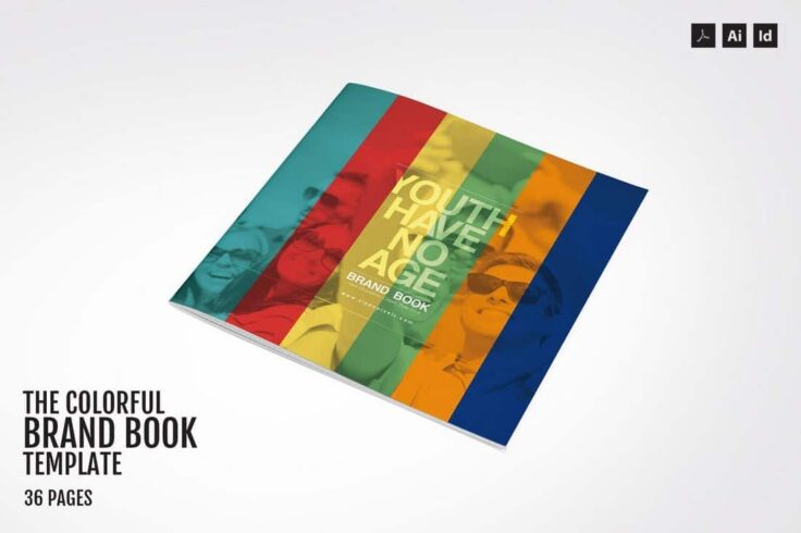 View Information about The Colorful – Brand Book Template