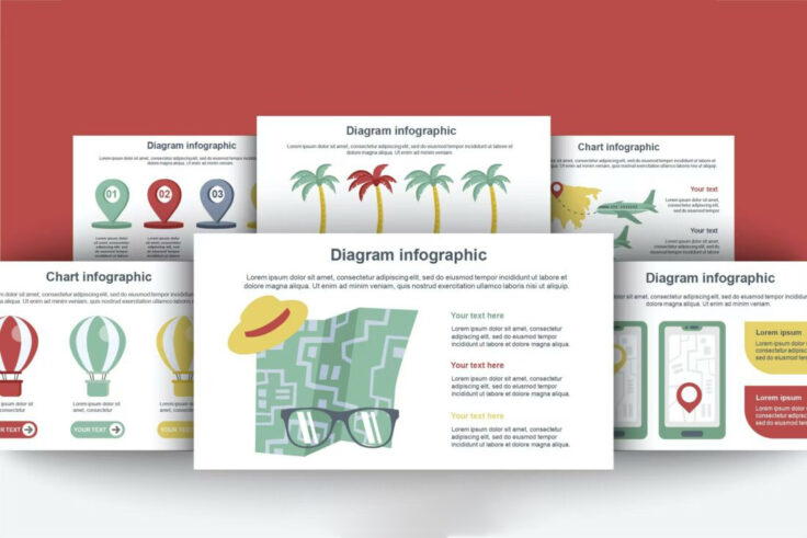 View Information about Travel Infographics Presentation Template