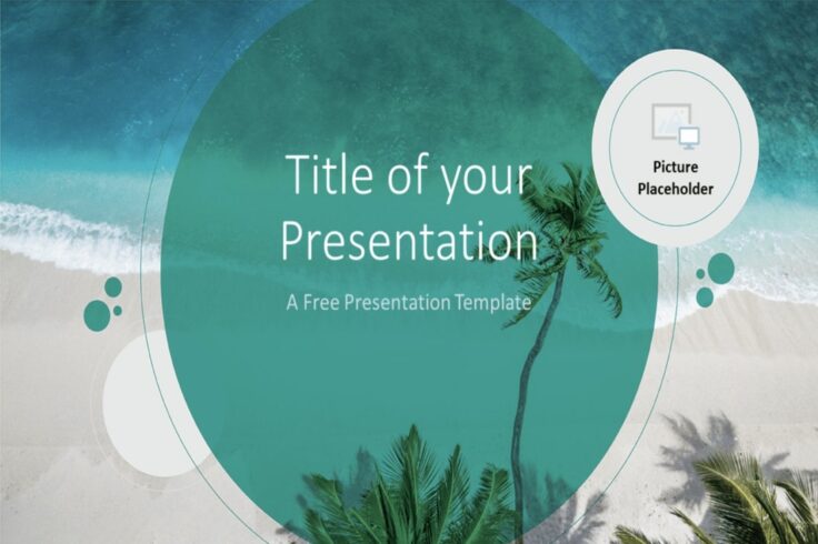 View Information about Beach Template for PowerPoint