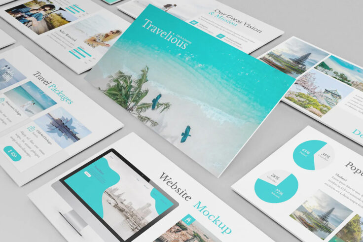 View Information about Travelious Travel Presentation Template