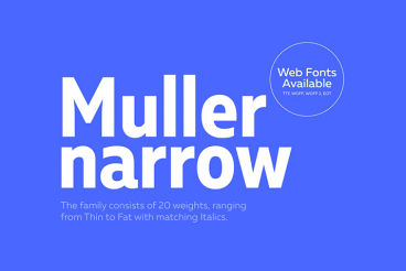 80+ Best Condensed & Narrow Fonts of 2023